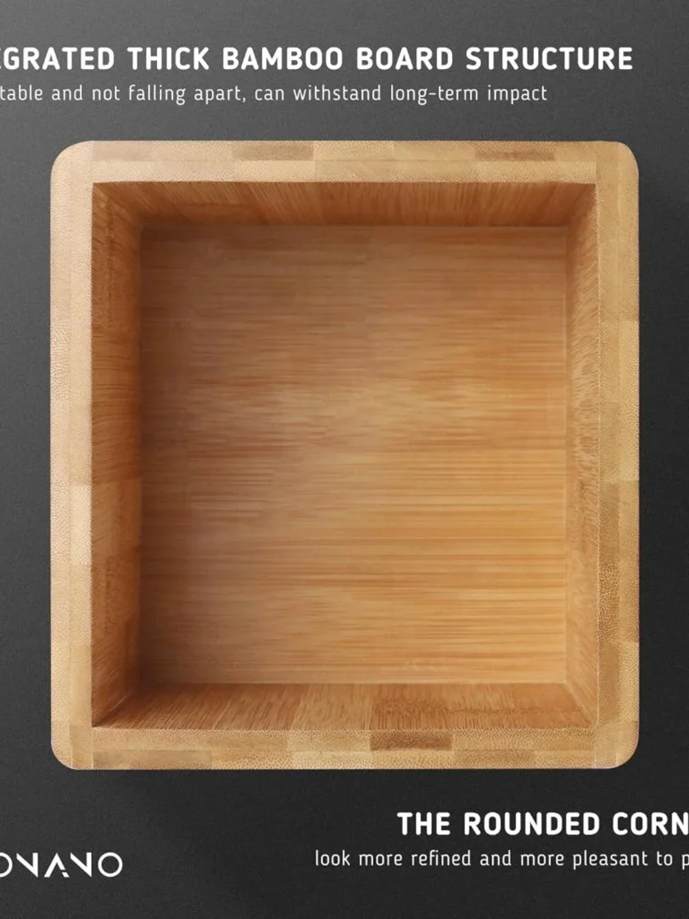 Coffee Grounds Knock Box with Durable Knock Bar Made of Bamboo & Stainless steel